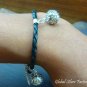 925 Silver Heart Chime Ball Bracelet CH-282-KT