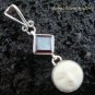 925 Silver & Garnet Goddess Pendant GDP-747-NY