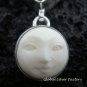 925 Silver & Garnet Goddess Pendant GDP-747-NY