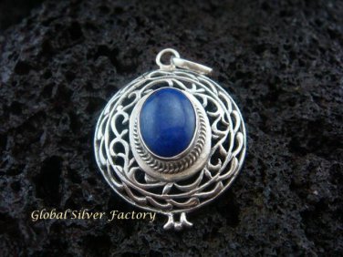 925 Silver & Lapis Lazuli Pendant SP-379-KT