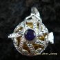 Silver Amethyst Harmony Ball Pendant 18mm HB-274-PS