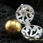 Silver Amethyst Harmony Ball Pendant 18mm HB-274-PS