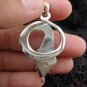 Sterling Silver & Opal Snake Pendant SP-366-NY