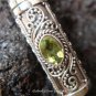 Sterling Silver Peridot Perfume Pendant PP-201-KT