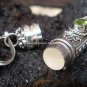 Sterling Silver Peridot Perfume Pendant PP-201-KT