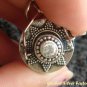 Silver Garnet Essential Oil Bottle Pendant PP-316-KA