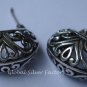 Handcrafted Silver Hoop Earrings SE-115-KT