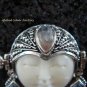 925 Silver & 5 Rainbow Moonstone Goddess Bracelet GDB-689-KT