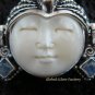 925 Silver & 5 Rainbow Moonstone Goddess Bracelet GDB-689-KT