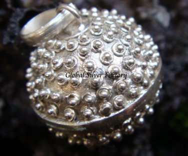 925 Silver Durian Chime Ball pendant CH-144-NM