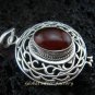 Sterling Silver Amber Gemstone Pendant SP-378-KT