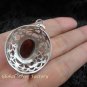 Sterling Silver Amber Gemstone Pendant SP-378-KT