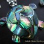 925 Silver Paua Abalone Shell Turtle Earrings ER-164-KA