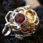 Sterling Silver Garnet Harmony Ball 20mm HB-244-KT