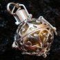Sterling Silver Garnet Harmony Ball 20mm HB-244-KT