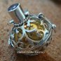 Sterling Silver Garnet Harmony Ball 20mm HB-244-KT