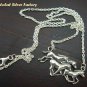 Sterling Silver Horse Necklace NS-108-KT