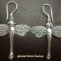 Sterling Silver Dragonfly Earrings SE-130-KT