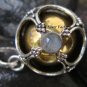 925 Silver Rainbow Moonstone Chime Ball Pendant CH-118-KT