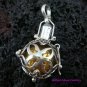 925 Silver Rose Quartz Harmony Ball Pendant HB-120-KT