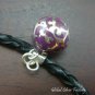 925 Silver Purple Filigree Chime Ball Bracelet CH-279-KT