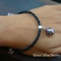 925 Silver Purple Filigree Chime Ball Bracelet CH-279-KT