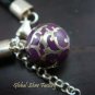 925 Silver Purple Chime Ball Bracelet CH-273-KT