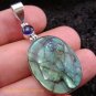 925 Silver Lady Cameo Labradorite Pendant SP-352-KT