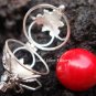 925 Silver Garnet Harmony Chime Ball Pendant HB-128a-KT
