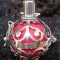 925 Silver Rose Quartz Harmony Ball Pendant 20mm HB-218-KT