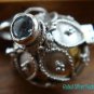 925 Silver & Topaz Leaf Harmony Ball Pendant HB-253-KT