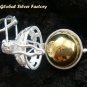 925 Silver Opalite Harmony Ball 18mm HB-266-PS