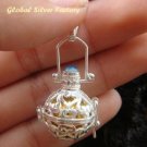 925 Silver Opalite Harmony Ball 18mm HB-266-PS