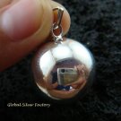 Sterling Silver 20mm Chime Ball Pendant CH-317-KT