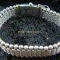 Unisex Sterling Silver 15MM  Chain Bracelet MJ-123-PS