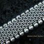 Unisex Sterling Silver 15MM  Chain Bracelet MJ-123-PS