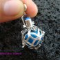 925 Silver Lapis Lazuli Harmony Ball Pendant HB-117-KT