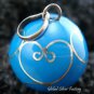 925 Silver Blue Chime Ball Pendant 20mm CH-267-KA