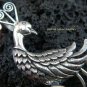 925 Silver Multi Gems Peacock Pendant SP-402-PS