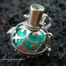925 Silver Peridot 16mm Harmony Ball HB-292-KT