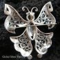 925 Silver Peridot Butterfly Brooch BC-118-KT