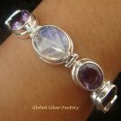 925 Silver & Multi Gems Ladies Bracelet SBB-307-KT