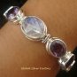 925 Silver & Multi Gems Ladies Bracelet SBB-307-KT