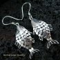 Sterling Silver Fish Earrings SE-102-KA