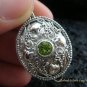 925 Silver & Peridot Locket Pendant LP-170-PS