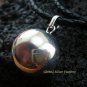 925 Silver 20mm Chime Ball Pendant + Chain CH-321-KT
