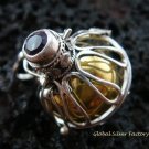 Sterling Silver Amethyst 22mm Harmony Ball HB-293-KT