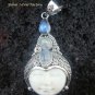 925 Silver Three Moonstone Goddess Pendant GDP-843-KT