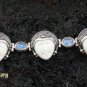 925 Silver Rainbow Moonstone Goddess Bracelet GDB-673-KT