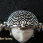 925 Silver Rainbow Moonstone Goddess Bracelet GDB-673-KT